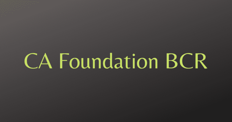 Read more about the article Business Correspondence and Reporting (BCR) Notes for CA Foundation