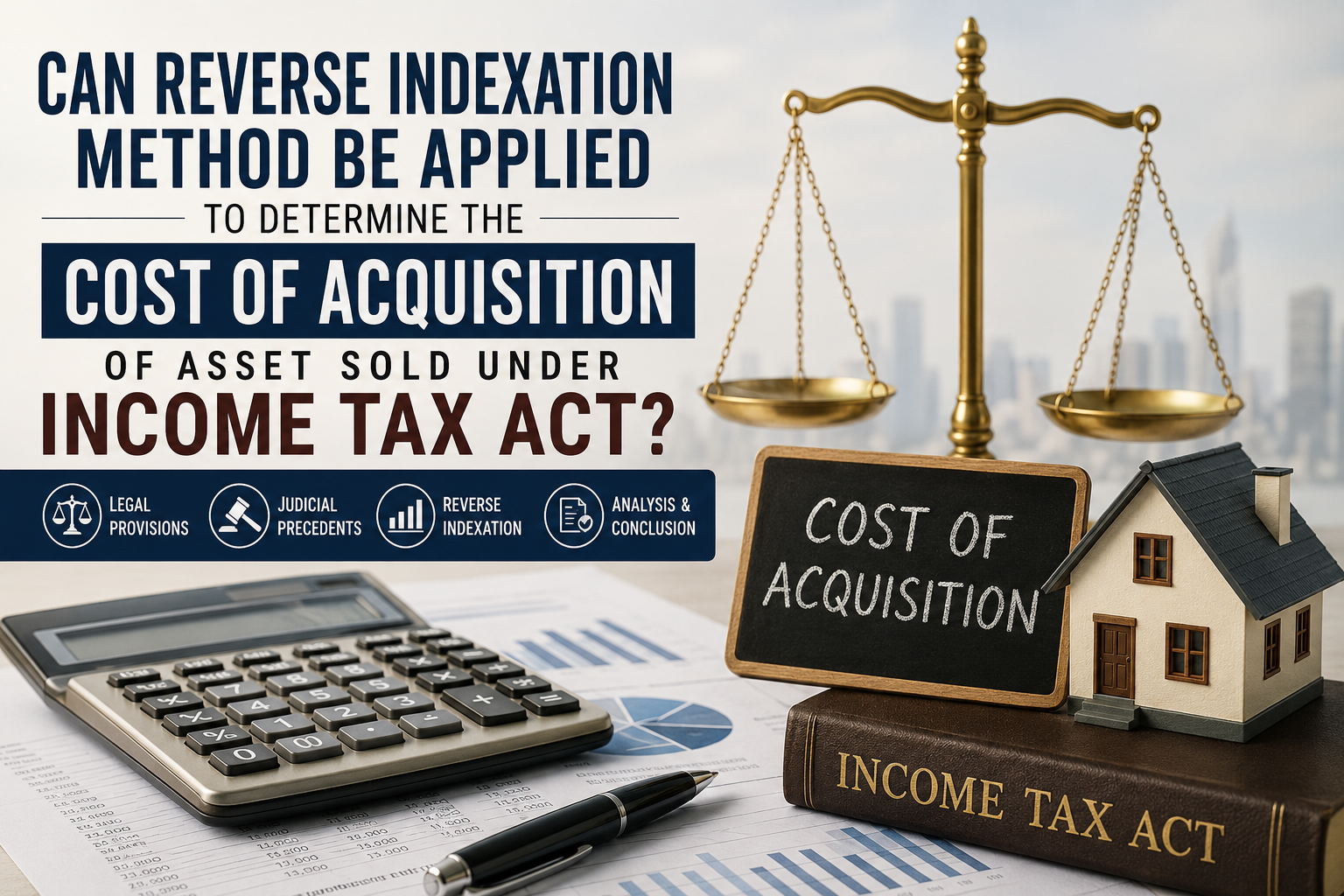 Read more about the article Can Reverse Indexation Method Be Applied to Determine the Cost of Acquisition under the Income-tax Act?